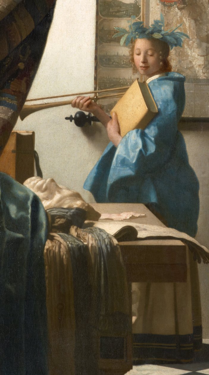 El arte de pintar de Johannes Vermeer