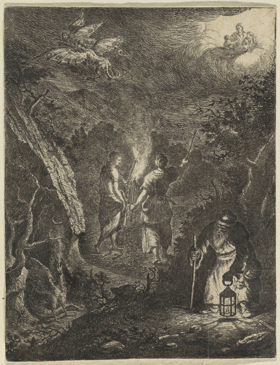 Alegoría del camino del amor verdadero de Johannes Vorsterman