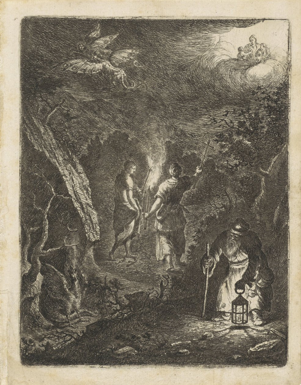 Alegoría del camino del amor verdadero de Johannes Vorsterman
