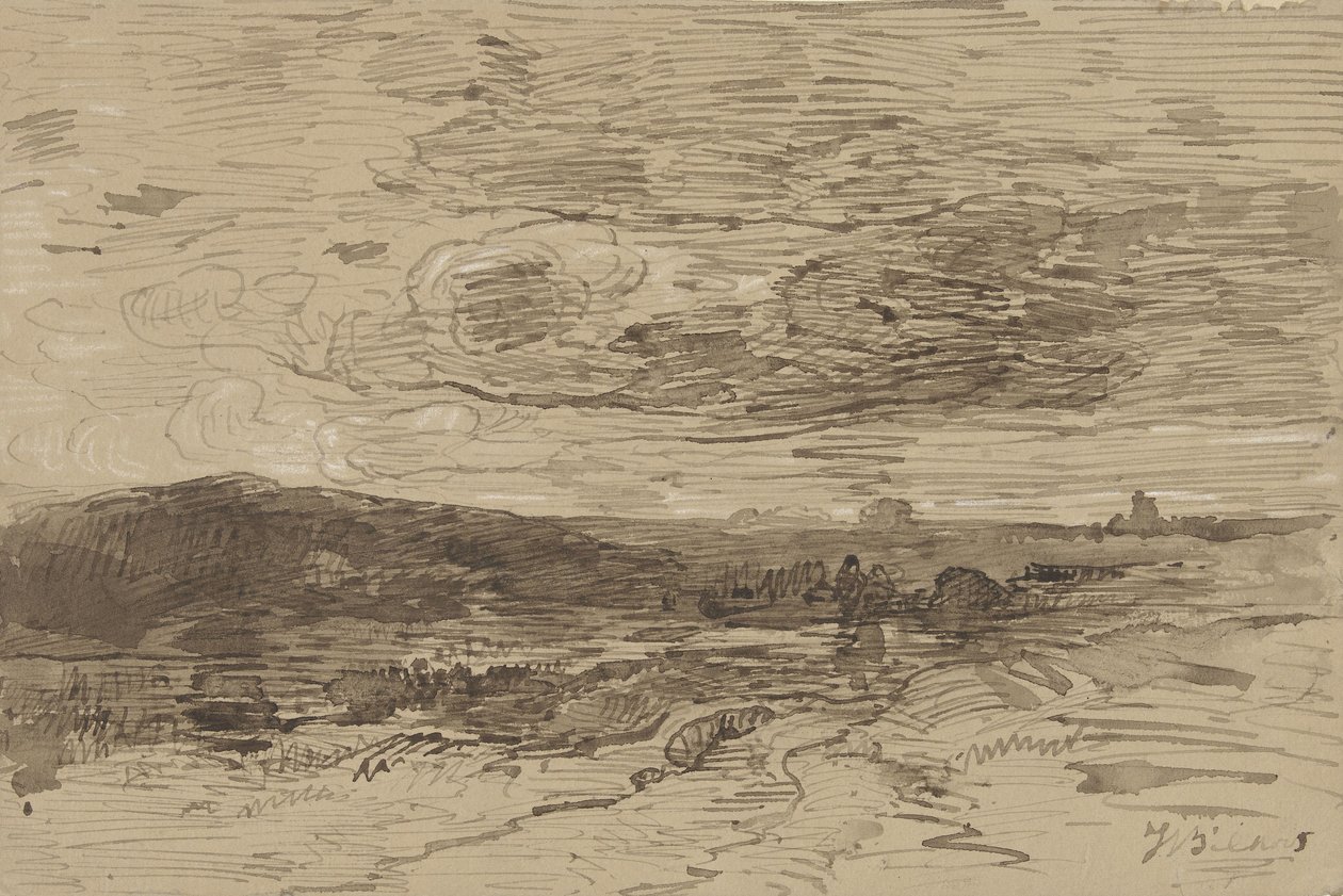 Brezos en Drente de Johannes Warnardus Bilders