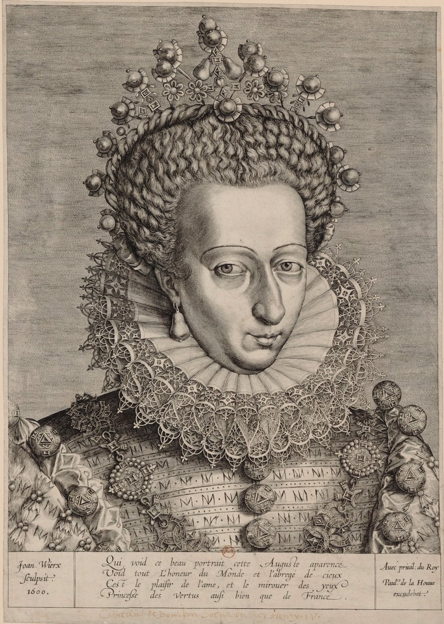Catalina de Navarra de Johannes Wierix