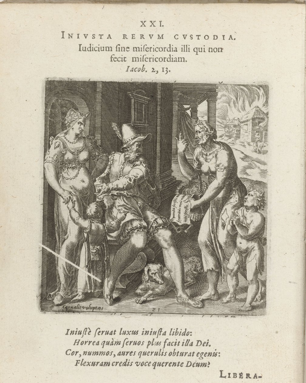 La retención abusiva de bienes de Johannes Wierix
