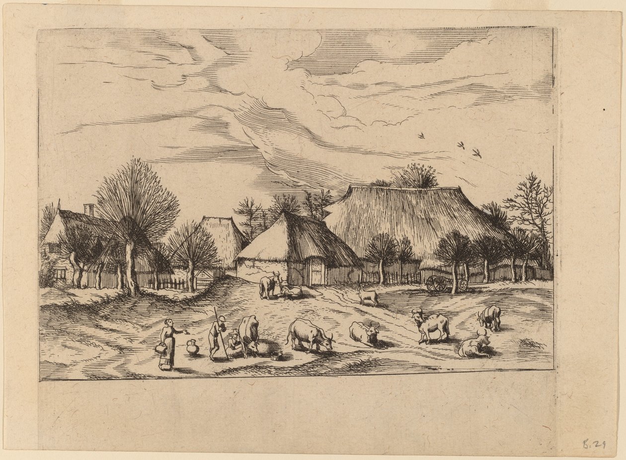Granjas de Johannes and Lucas van Doetechum after Master of the Small Landscapes