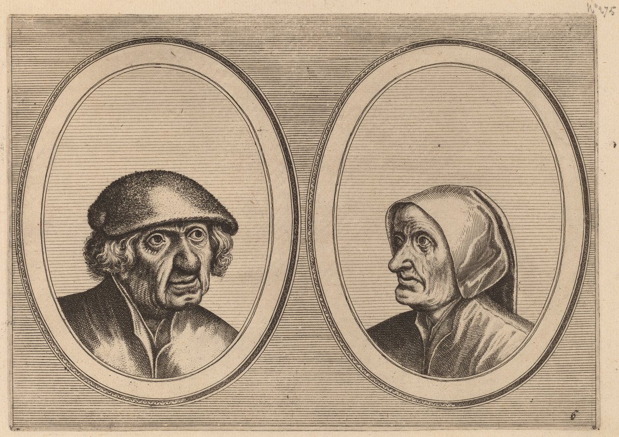 "Dirck Domp" y "Zeedighe Kniertje" de Johannes and Lucas van Doetechum after Pieter Bruegel the Elder