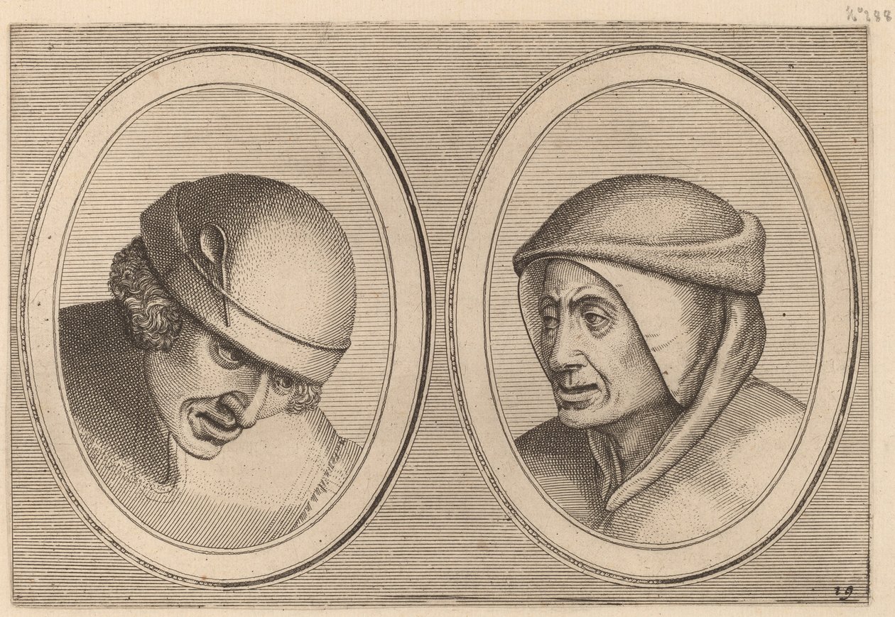 "Houte Klaes" y "Kommer-stoofs" de Johannes and Lucas van Doetechum after Pieter Bruegel the Elder