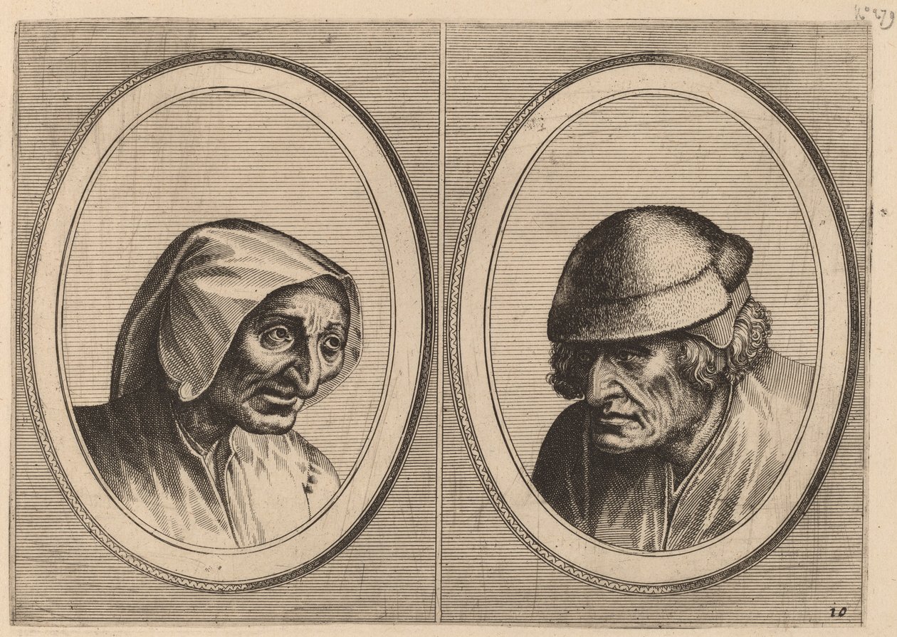 "Verdorde Nel" y "Jan Afterlam" de Johannes and Lucas van Doetechum after Pieter Bruegel the Elder