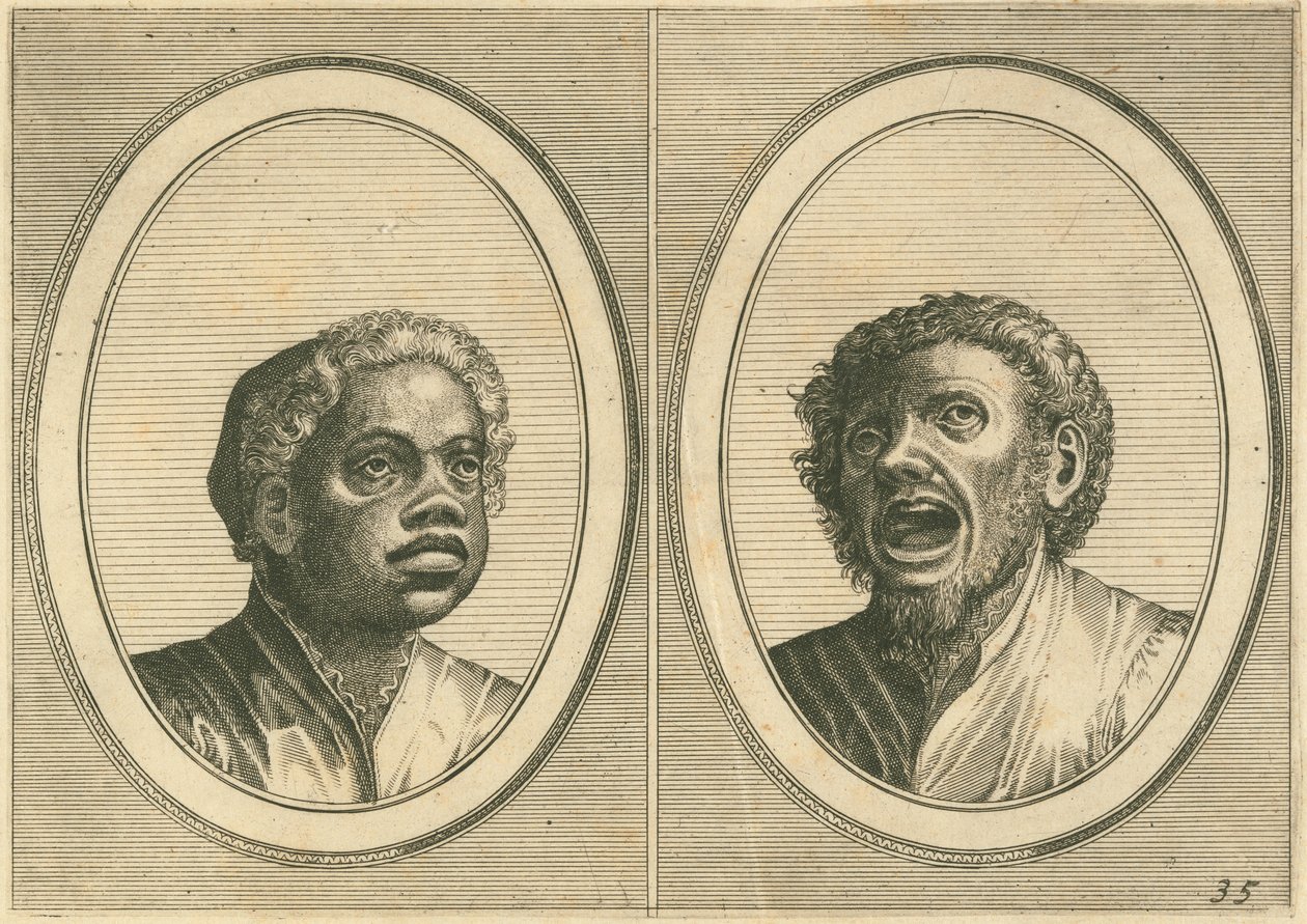 "t Moye Molletje" y "Melis Bocke-baert" de Johannes and Lucas van Doetechum after Pieter Bruegel the Elder