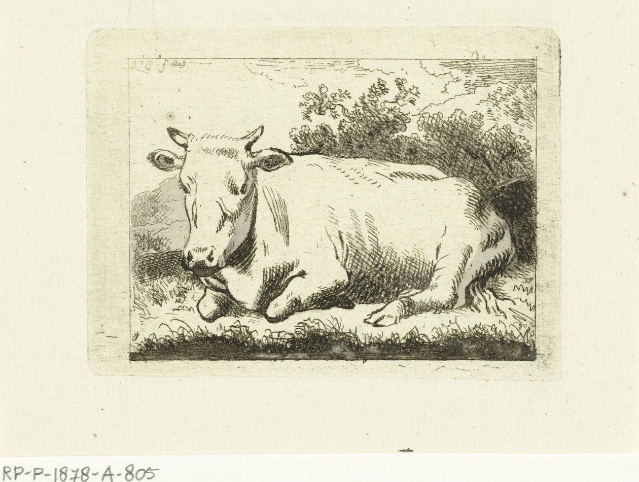 vaca mentirosa de Johannes van Cuylenburgh