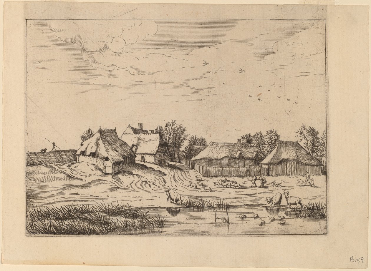 Granjas de Johannes van Doetechum, the Elder and Lucas