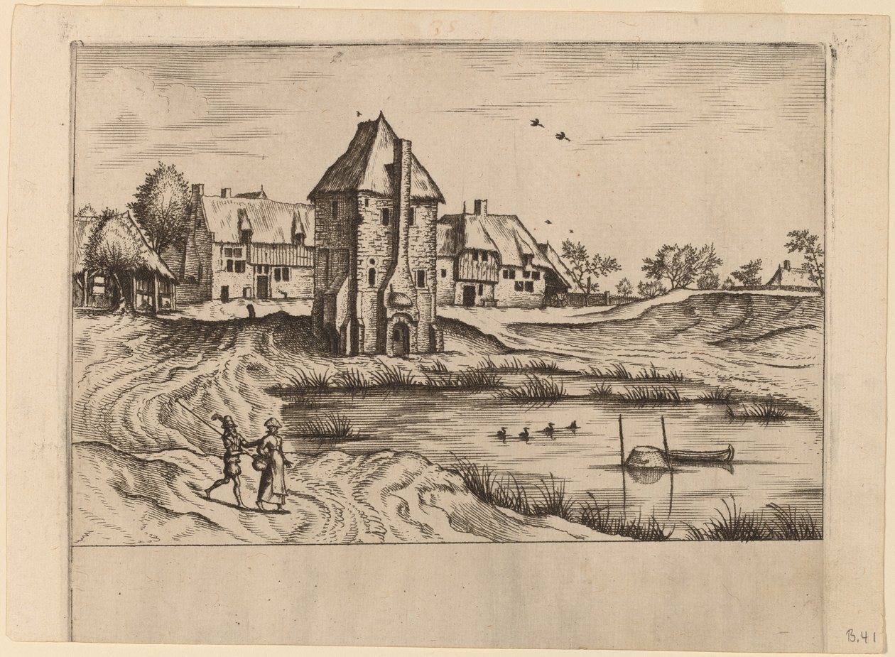 Granjas de Johannes van Doetechum, the Elder and Lucas