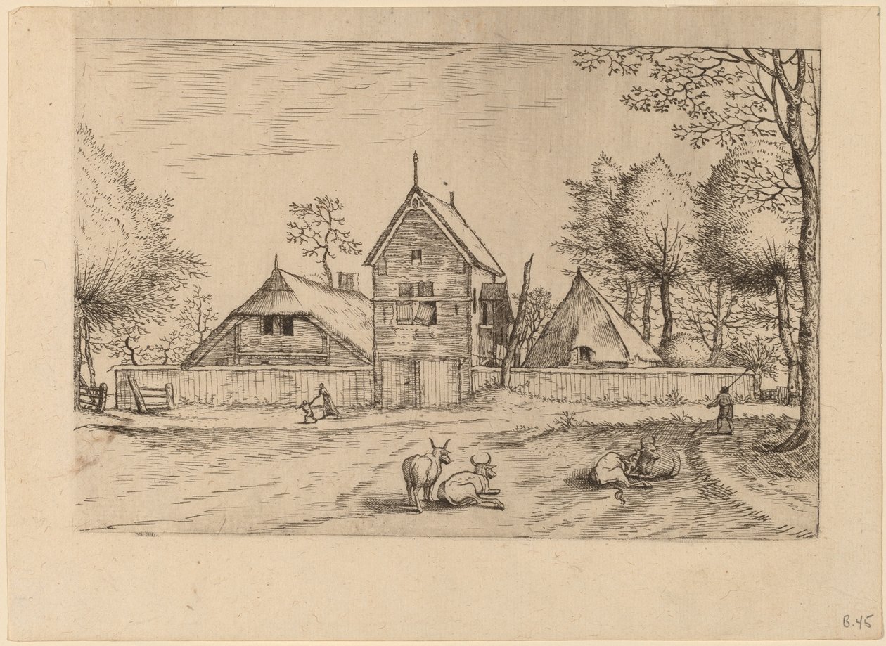 Granja de Johannes van Doetechum, the Elder and Lucas