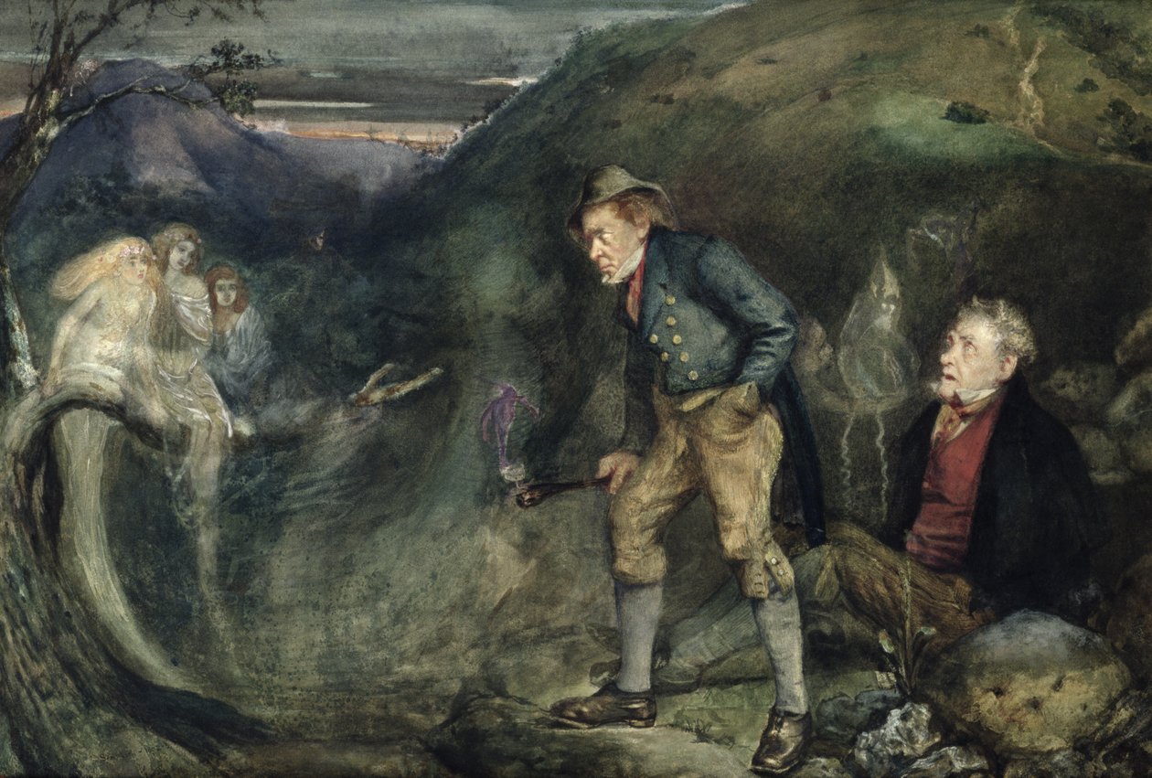 El velorio de John Anster Fitzgerald