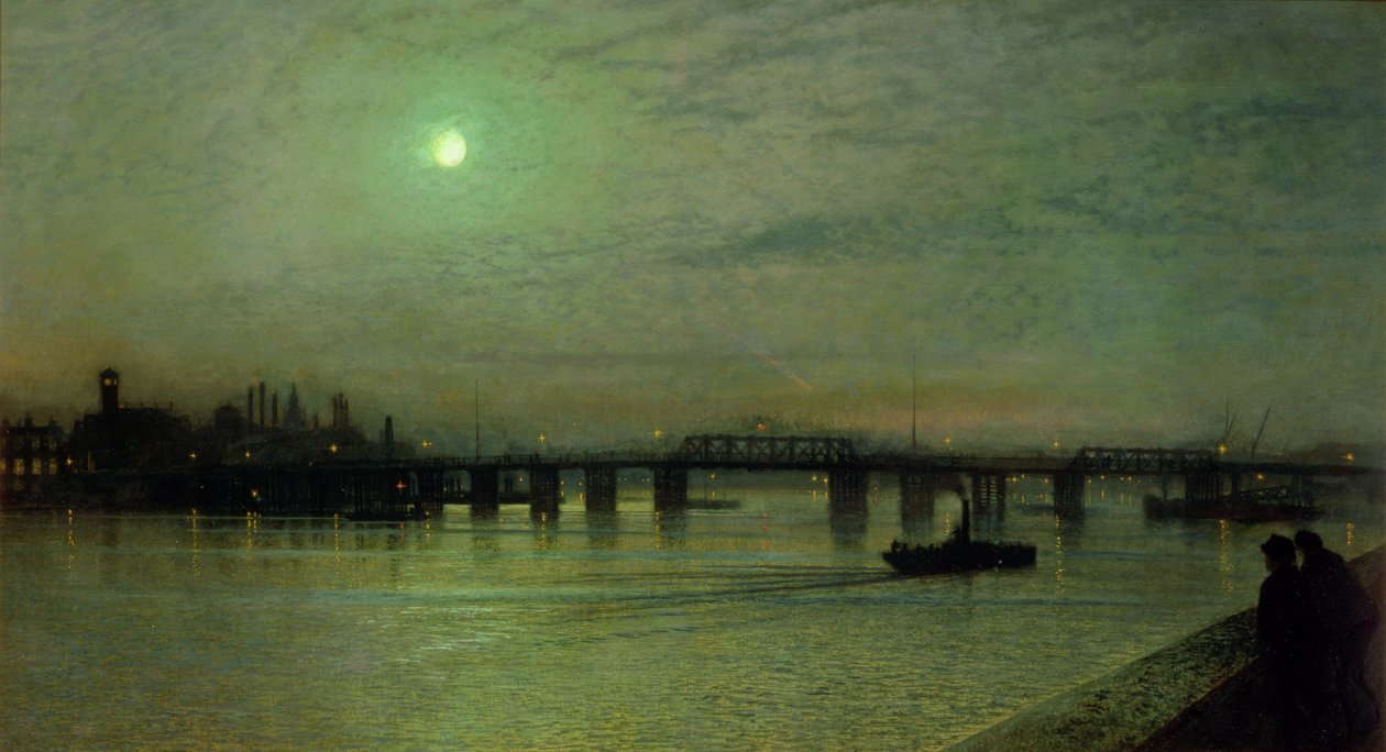 Puente de Battersea, 1885 de John Atkinson Grimshaw