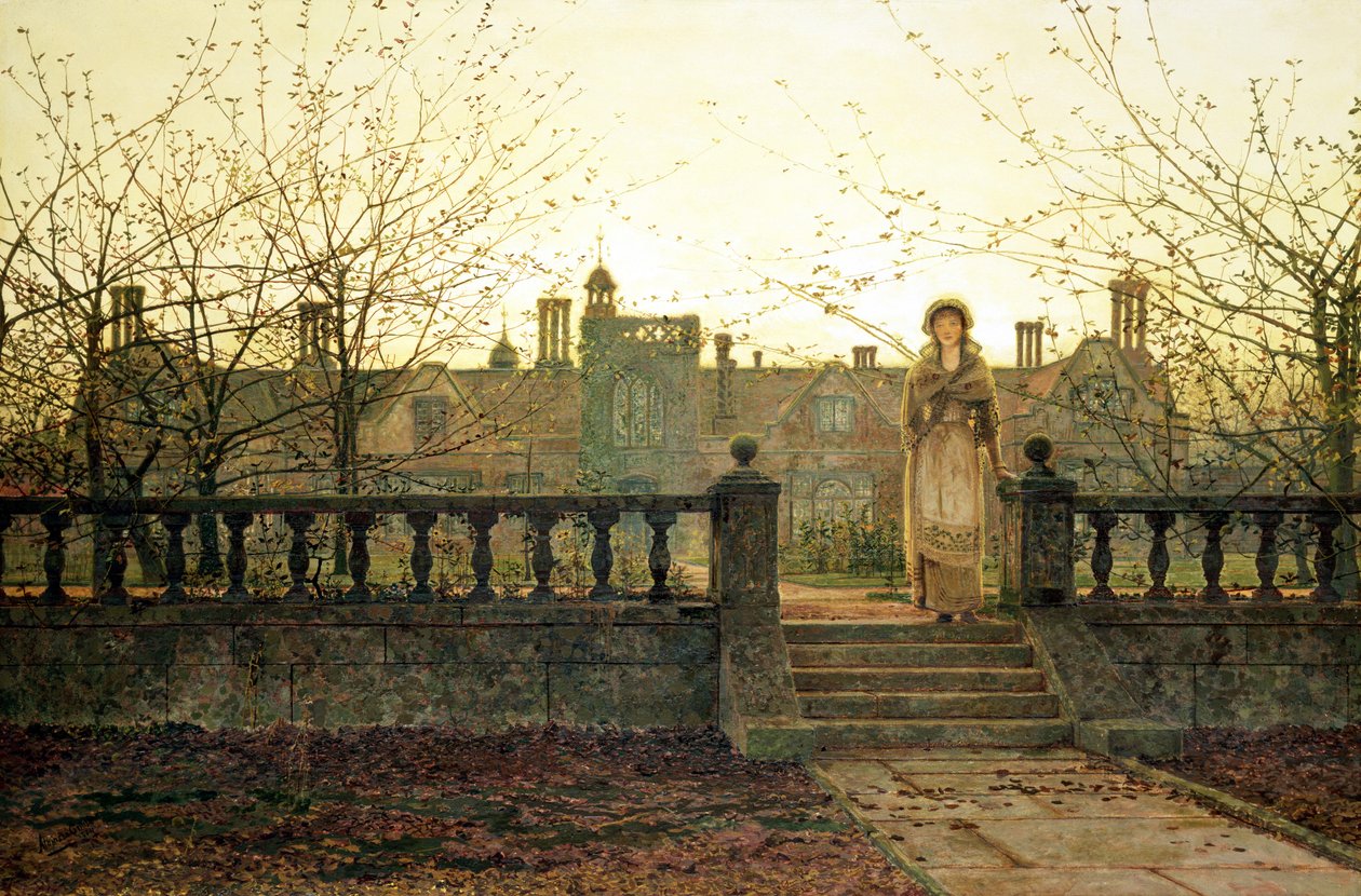 Dama generosa de John Atkinson Grimshaw