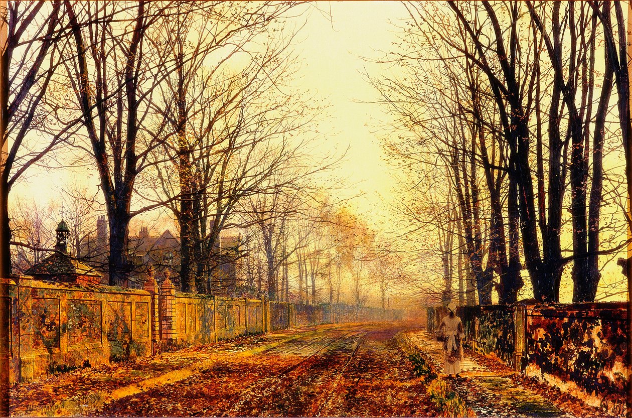 Bajo los pantalones, 1892 de John Atkinson Grimshaw