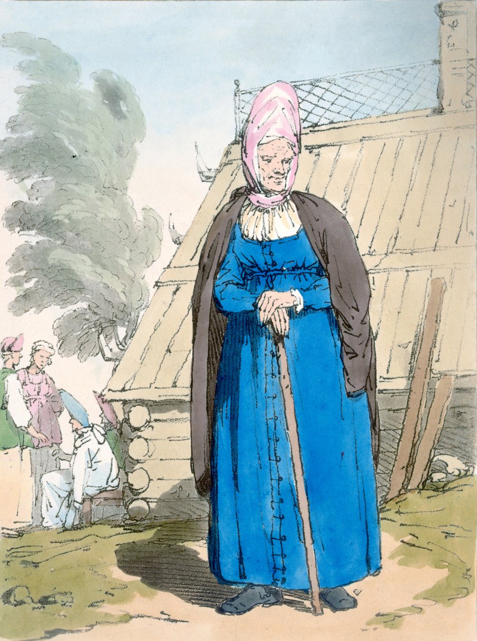 Baba o anciana de John Augustus Atkinson