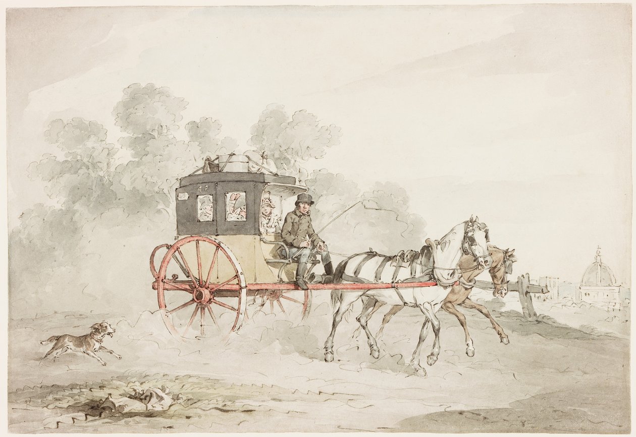 El carro postal de John Augustus Atkinson