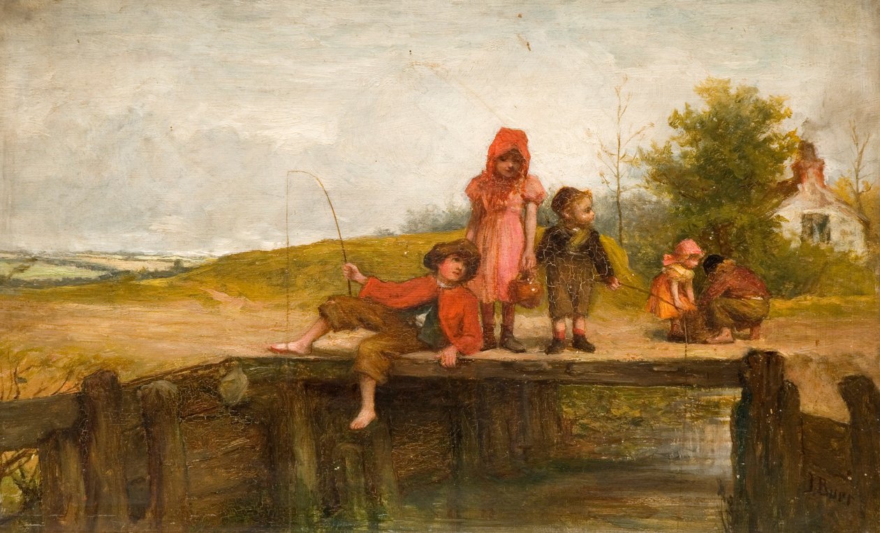 Pequeños pescadores de John Burr