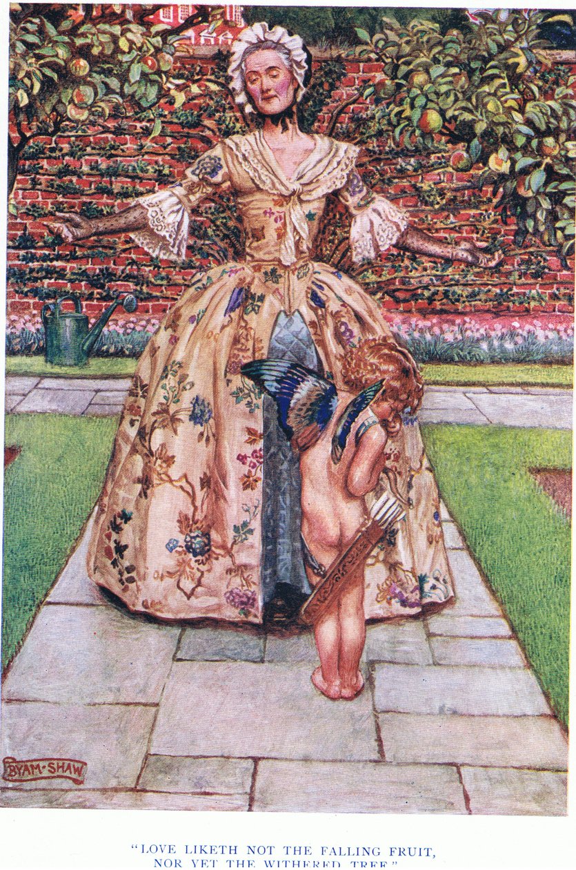 El amor no gusta del fruto caído, ni del árbol marchito, 1928 de John Byam Liston Shaw