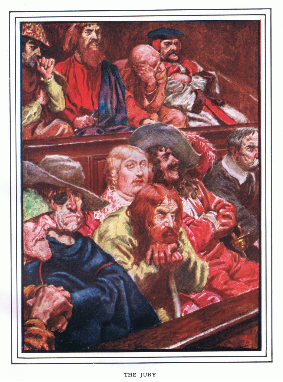 El jurado de John Byam Liston Shaw