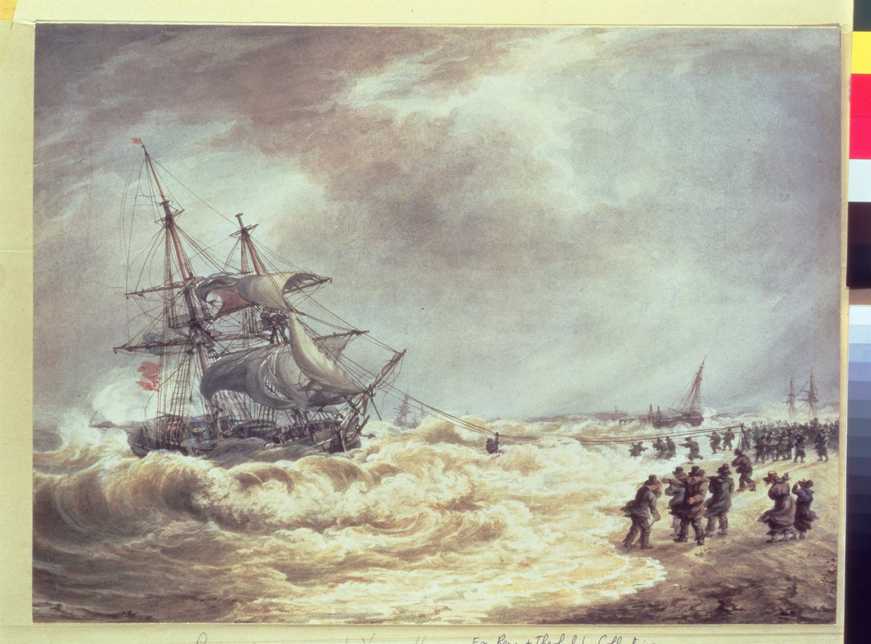 Rescate de una tripulación en Gorleston de John Cantiloe Joy