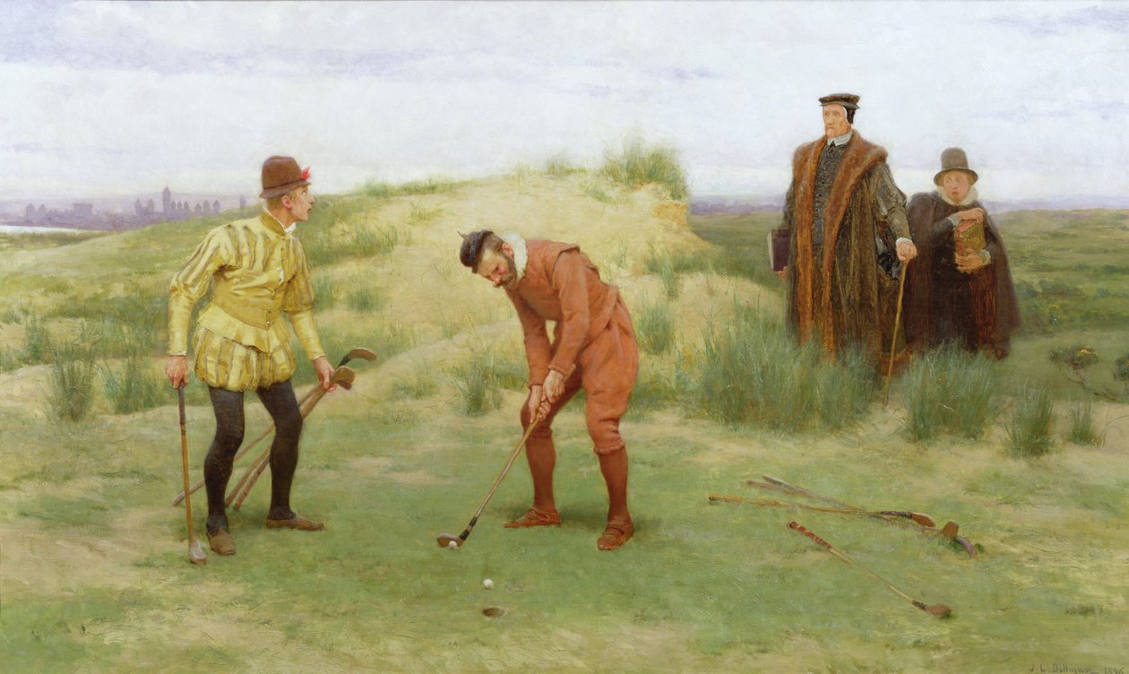 Durante el tiempo de los sermones, 1896 de John Charles Dollman