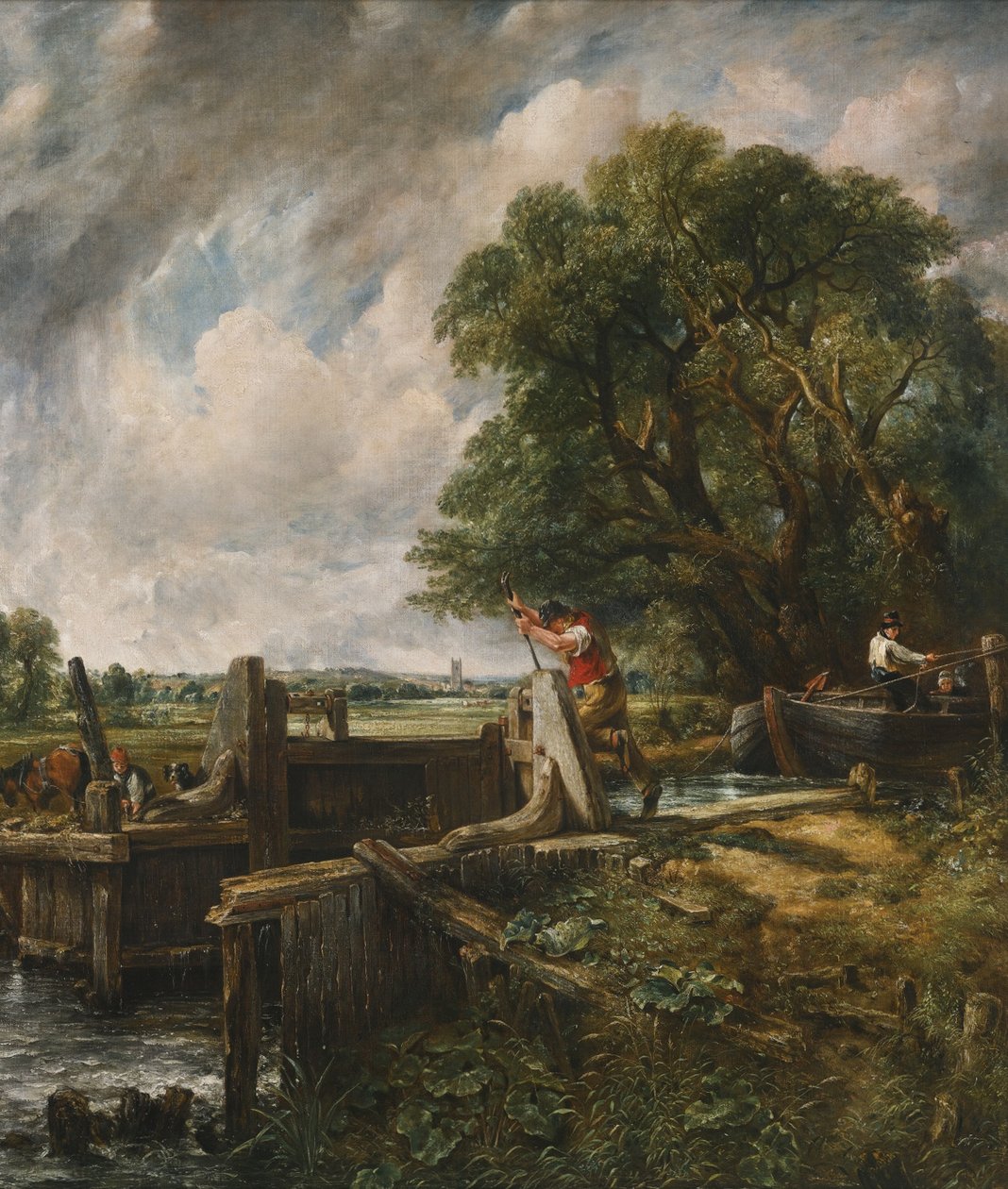 La esclusa de John Constable