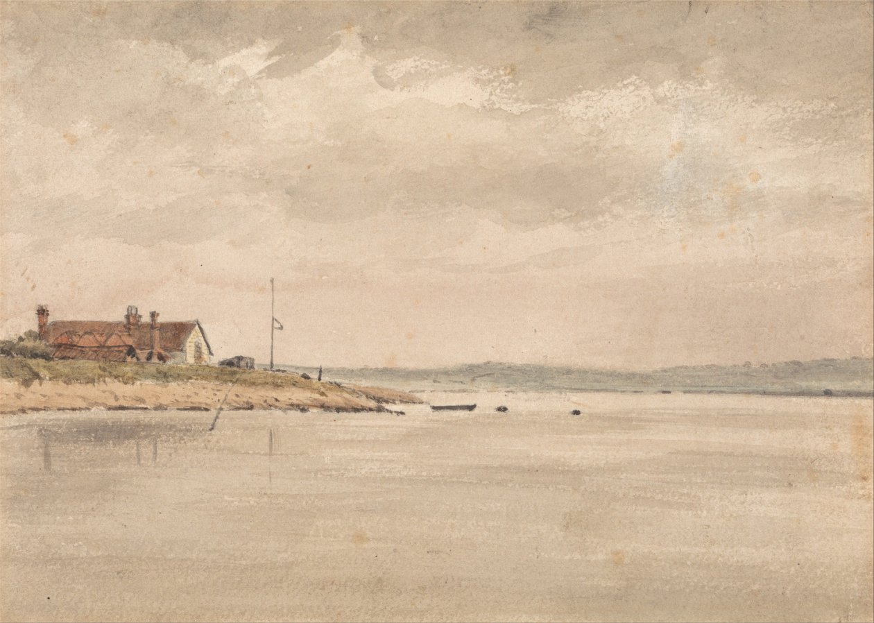 Una vista en el Orwell de John Constable