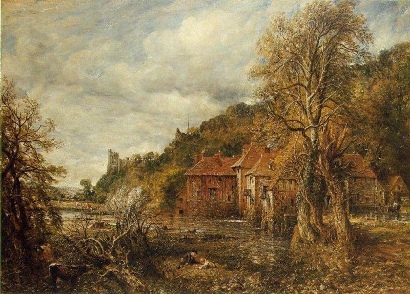 Molino y castillo de Arundel de John Constable