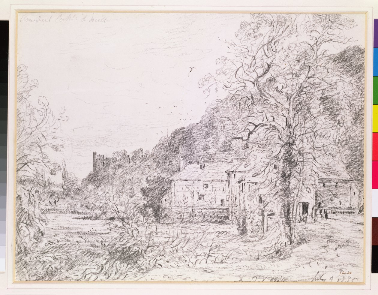 Molino y castillo de Arundel, 1835 de John Constable