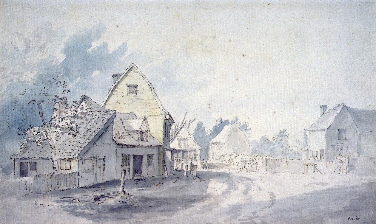 Calle East Bergholt, East Bergholt de John Constable