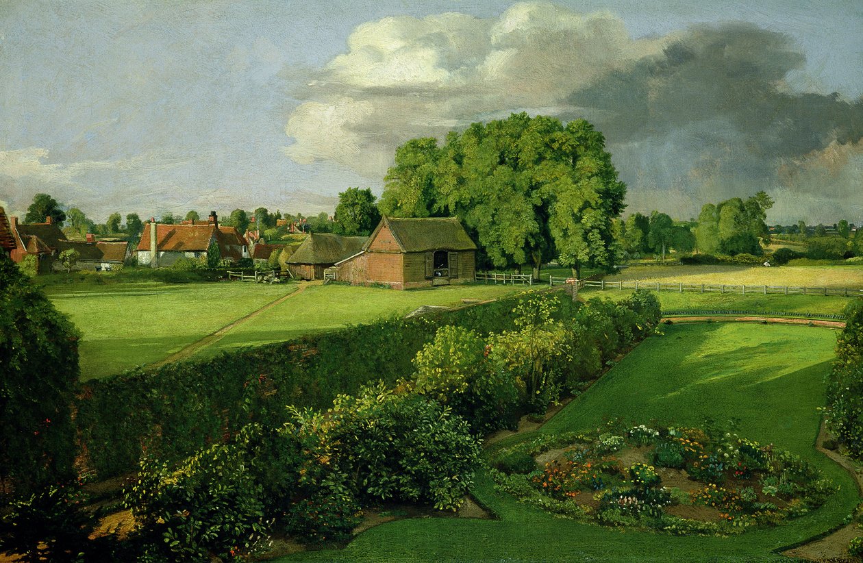 El jardín de flores de Golding Constable, 1815 de John Constable