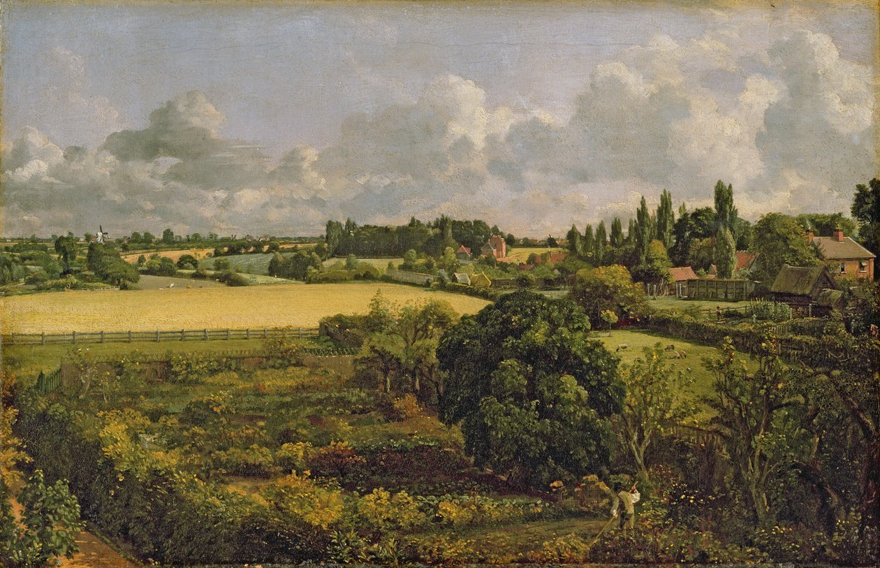 El jardín de cocina de Golding Constable, 1815 de John Constable