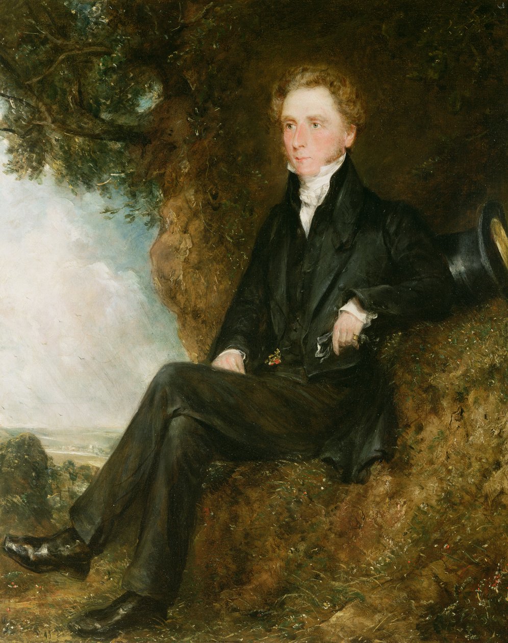 Retrato del Dr. Thomas Simcox Lea, c.1828 de John Constable