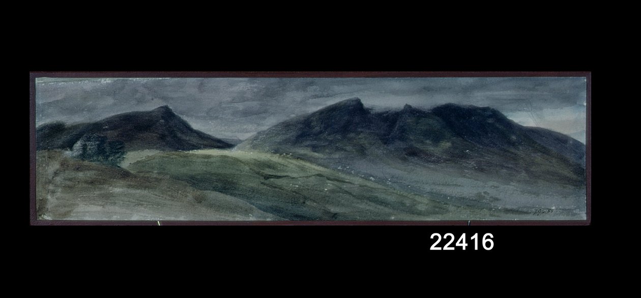 Saddleback y parte de Skiddaw, desde Lonscale Fell, 21 de septiembre de 1806 de John Constable