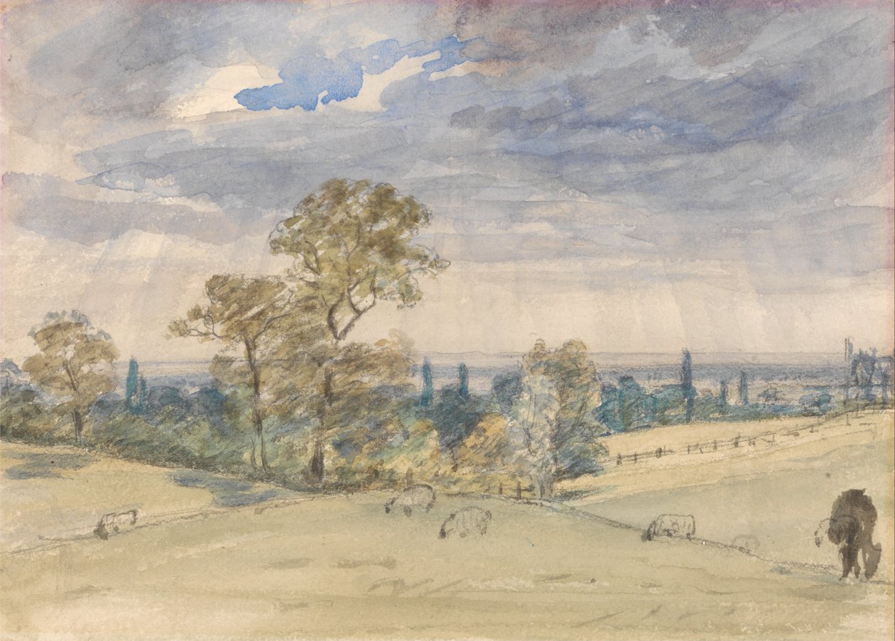 Paisaje de Suffolk de John Constable