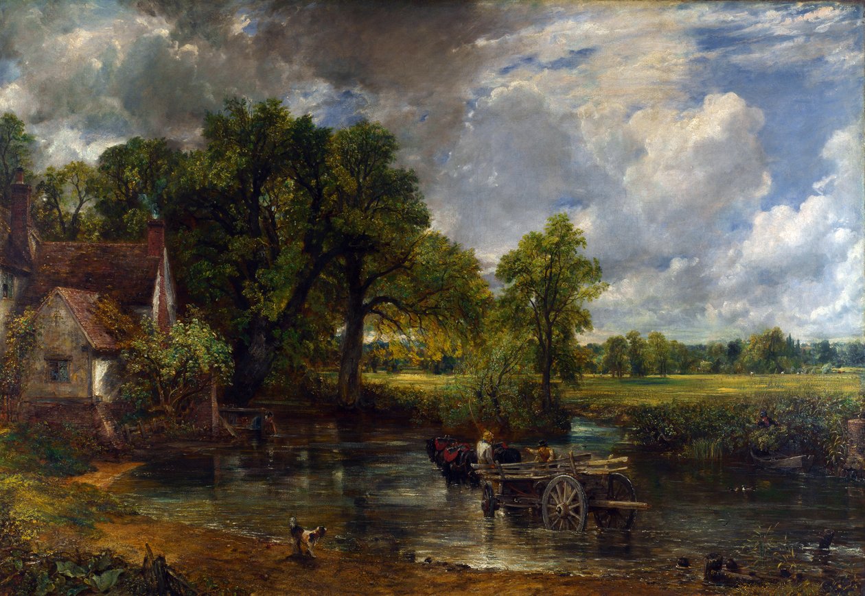 El carro de heno de John Constable