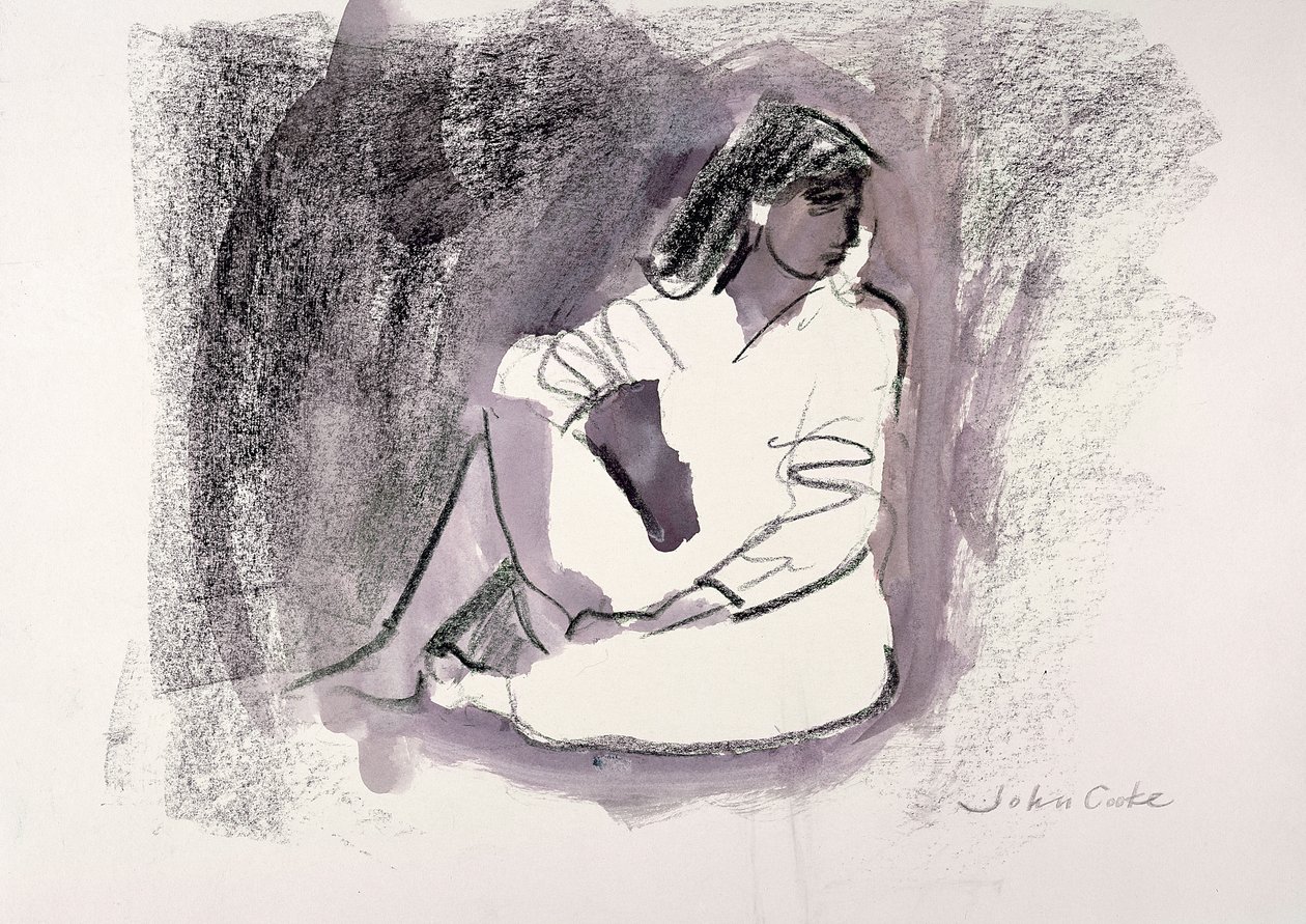 Figura sentada, 1999 de John Cooke