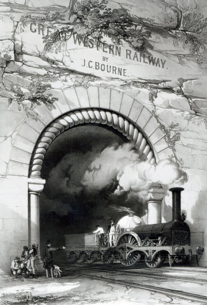 El Gran Ferrocarril del Oeste, 1846 de John Cooke Bourne