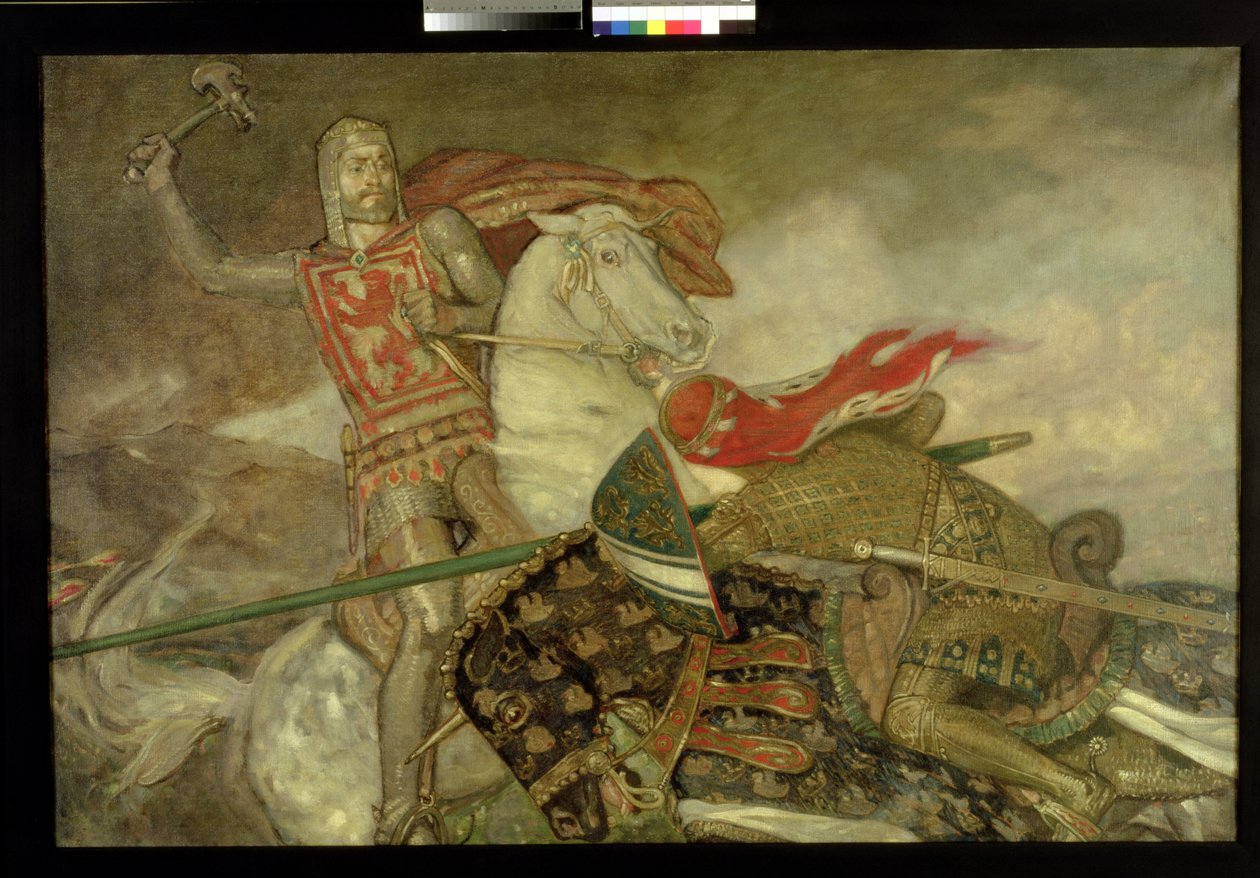 Bruce y de Bohun, c.1913-14 de John Duncan