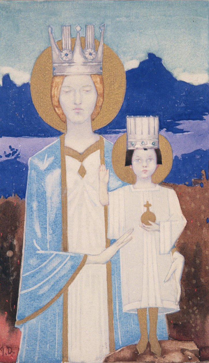 Madonna y Niño de John Duncan