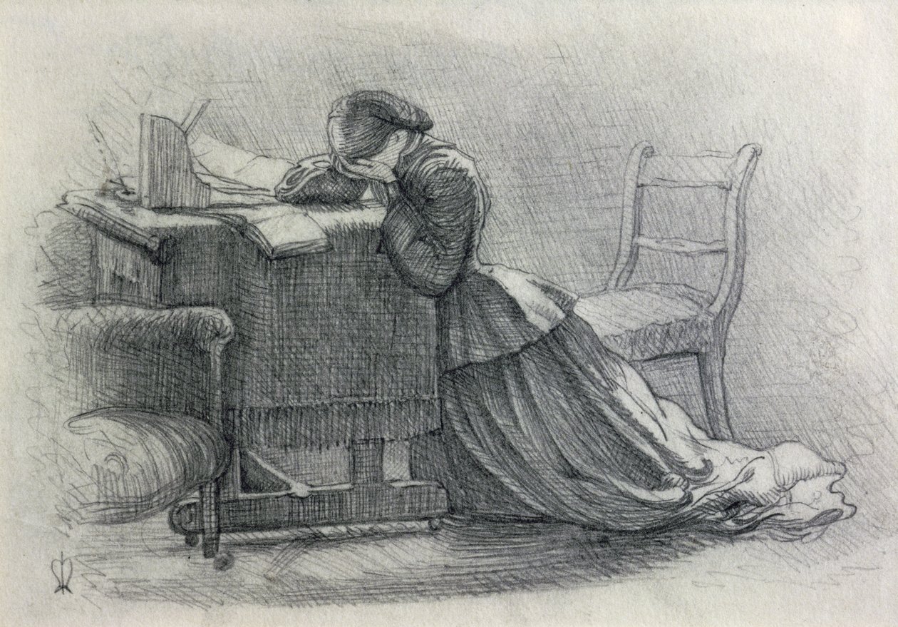 Una esposa de John Everett Millais
