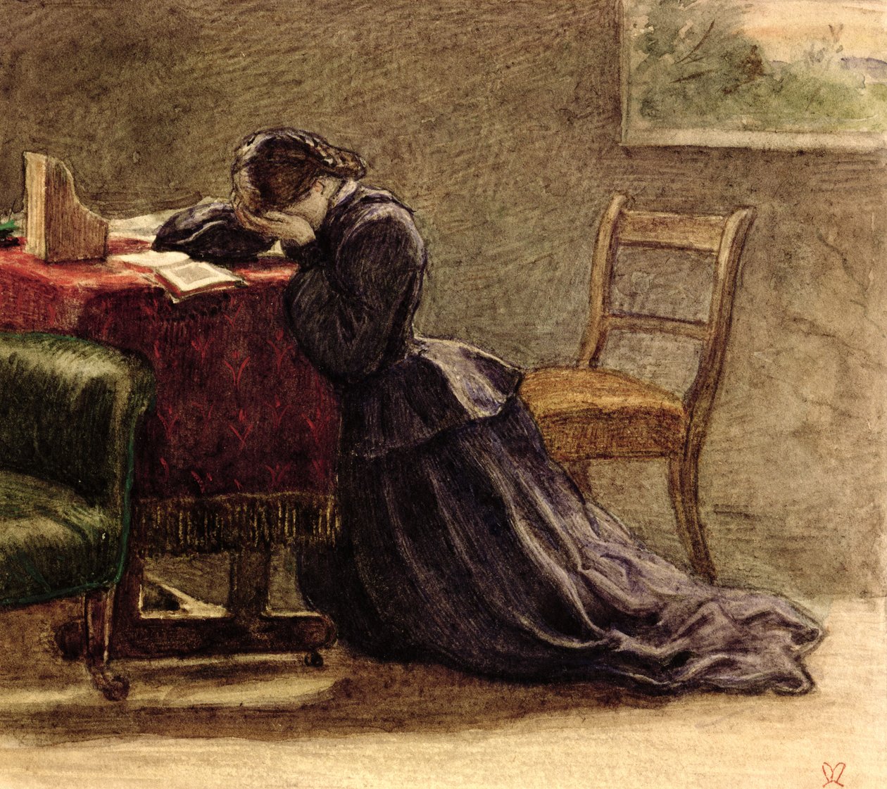 Una esposa de John Everett Millais
