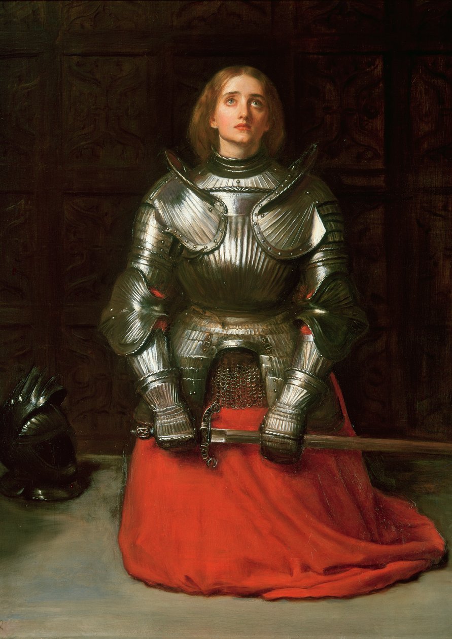 Juana de Arco, 1865 de John Everett Millais