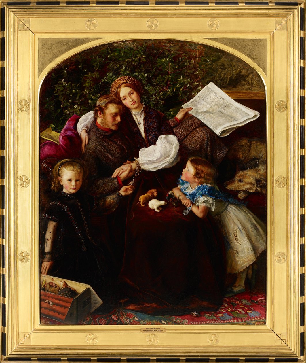 Paz concluida de John Everett Millais