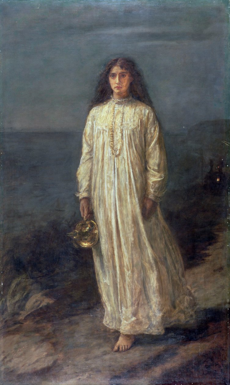 El sonámbulo, 1871 de John Everett Millais