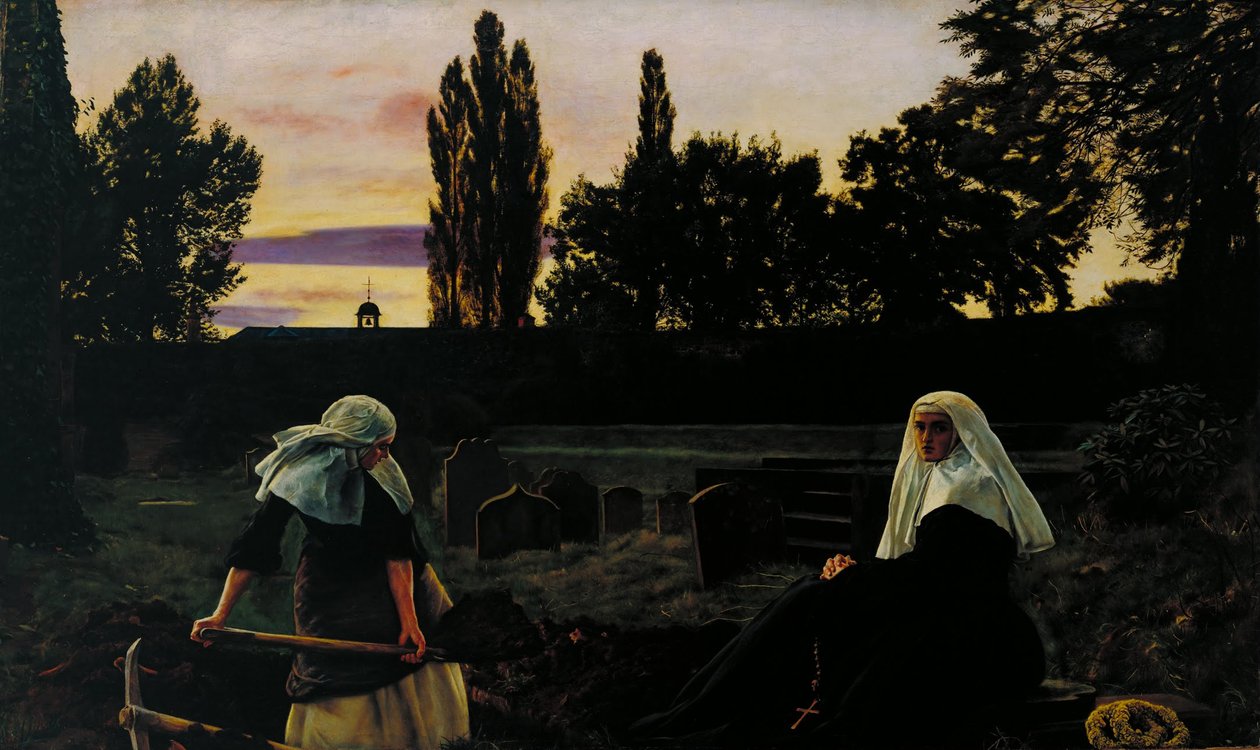 El valle del descanso de John Everett Millais