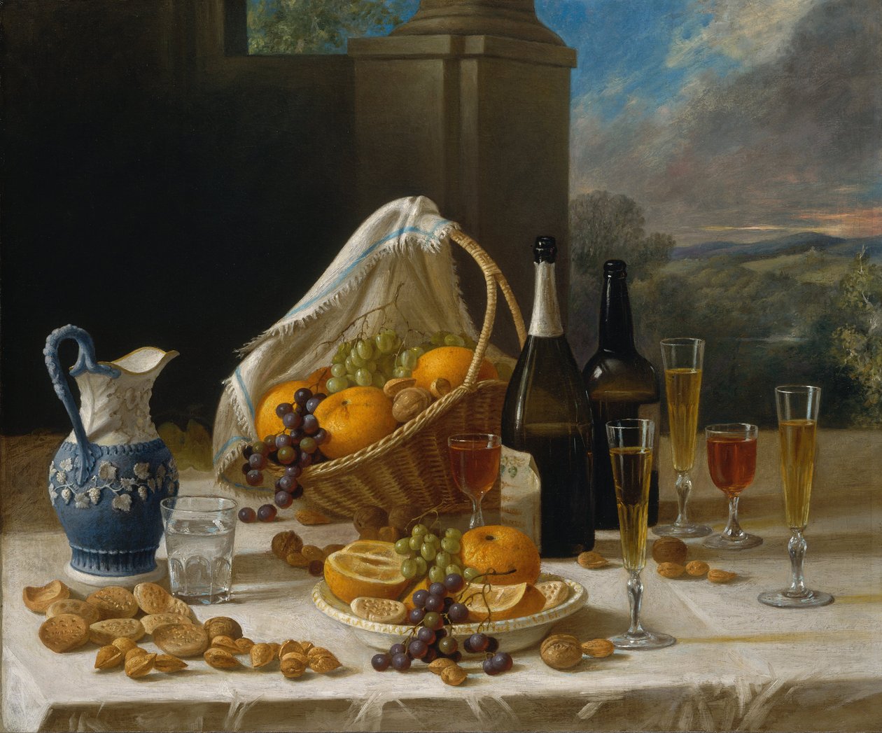 Naturaleza Muerta de Almuerzo de John F. Francis