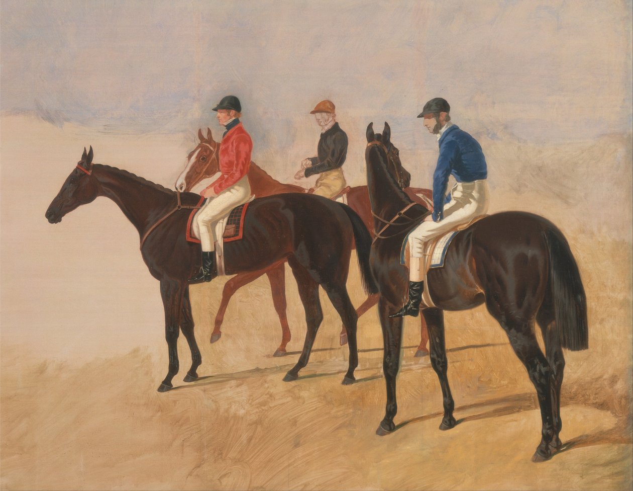Carrera de obstáculos: Allen McDonough en Brunette, Tom Oliver en Discount y Jem Mason en Lottery de John F. Herring