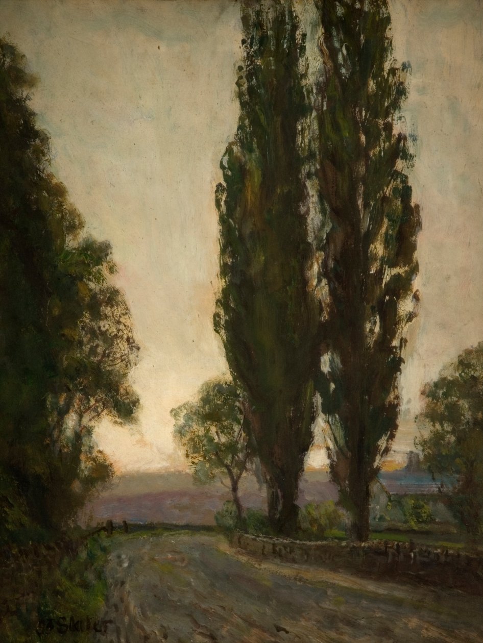 Álamos de Lombardía de John Falconar Slater